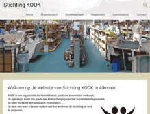 Tablet Screenshot of kook-alkmaar.nl